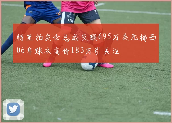 特里拍卖会总成交额695万美元梅西06年球衣高价183万引关注